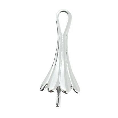 Wholesale Sterling Silver Fancy Bead Cap with Post, Wholesale Findings