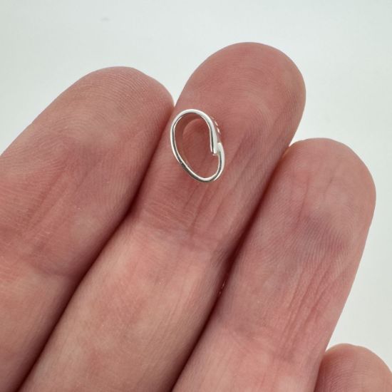 Wholesale Sterling Silver Simple Smooth Bail Connector, Wholesale Findings