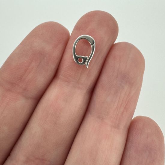 Wholesale Sterling Silver Classic Clip on Bail Connector, Wholesale Findings