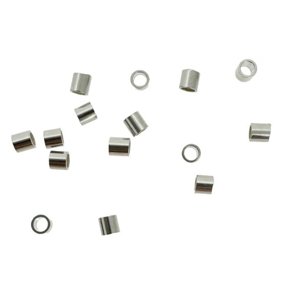 Wholesale Sterling Silver Tiny Crimp Beads ,Crimp and Endings for Jewelry Making, Wholesale Findings