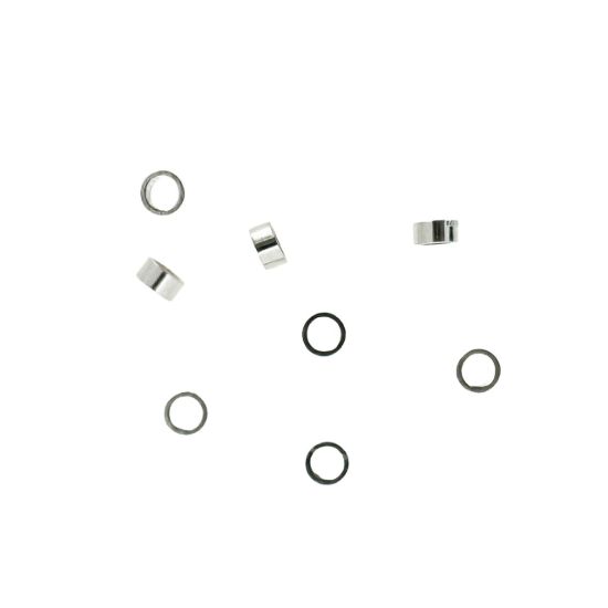 Wholesale Sterling Silver Tiny Crimp Beads ,Crimp and Endings for Jewelry Making, Wholesale Findings