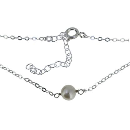 wholesale sterling silver single pearl necklace