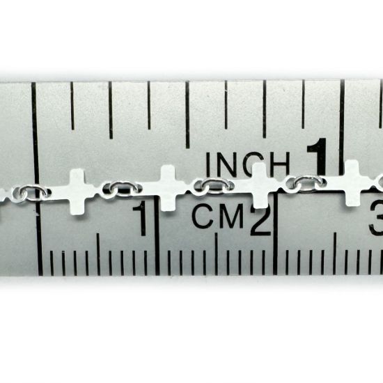 wholesale sterling silver cross chain