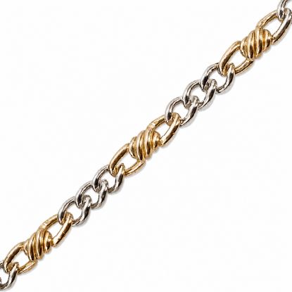wholesale two tone jewelry chain