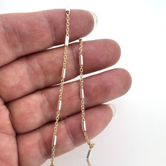 wholesale mixed metal permanent jewelry chain