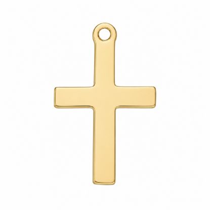 Wholesale 1/20 14K Gold Filled Cross Charm - 10*16mm (sold per piece)