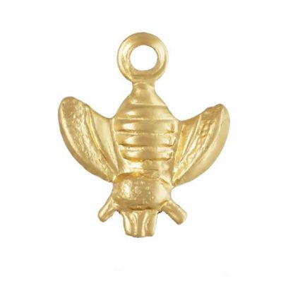 Wholesale 1/20 14K Gold Filled Tiny Bee Charm - 5.5mm (sold per piece)