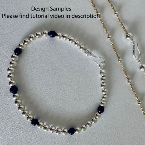 Wholesale Gold over Sterling Silver Textured Hook Clasp with Crimp Bead Cover- 4mm  or 5mm (sold per set)