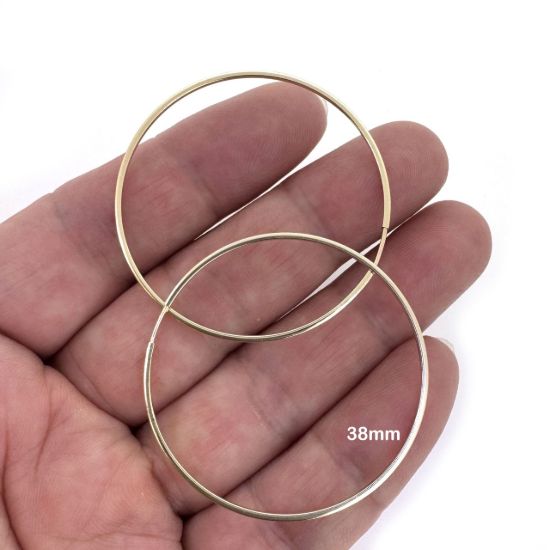 Wholesale 14K Gold Filled Square Tube Endless Hoop Earrings  -1.1mm thickness (Sold per pair)