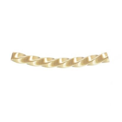 Wholesale 1/20 14K Gold Filled Spacer Tube- 1.5 * 15mm Curved Twisted Square Tube(sold per piece)
