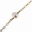 Wholesale 1/20 14K Gold Filled 4mm Off Round Fresh Water Pearl Link Satellite Chain  (Sold Per Foot)