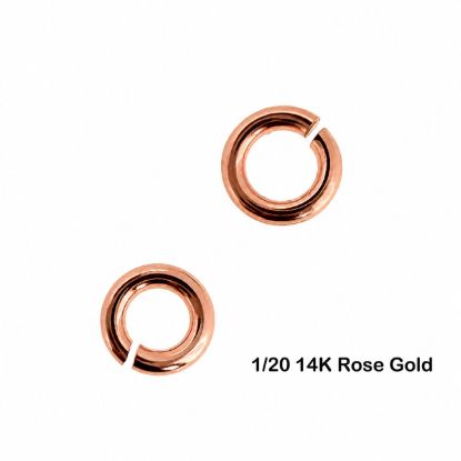 wholesale rose gold filled jewelry Jump ring findings