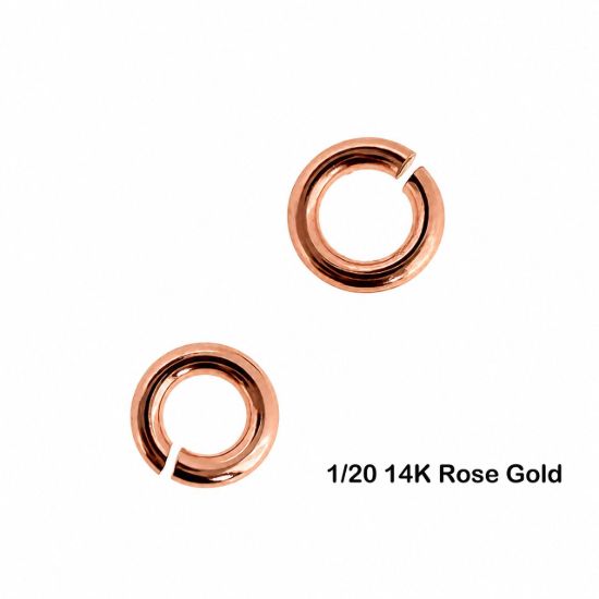 wholesale rose gold filled jewelry Jump ring findings