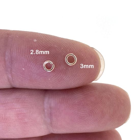 wholesale rose gold filled jewelry Jump ring findings