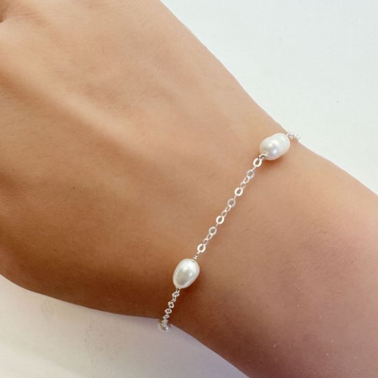 925 sterling silver bulk pearl satellite chain by the foot wholesale
