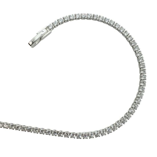 wholesale sterling silver 2mm tennis bracelet