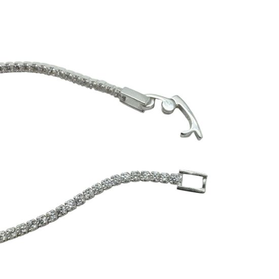 wholesale sterling silver 1.5mm tennis bracelet