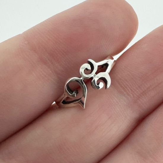 Wholesale 925 Sterling Silver Filigree Adjustable Toe Ring