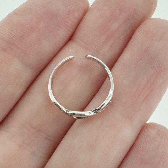 Wholesale 925 Sterling Silver Infinity Symbol Adjustable Toe Ring
