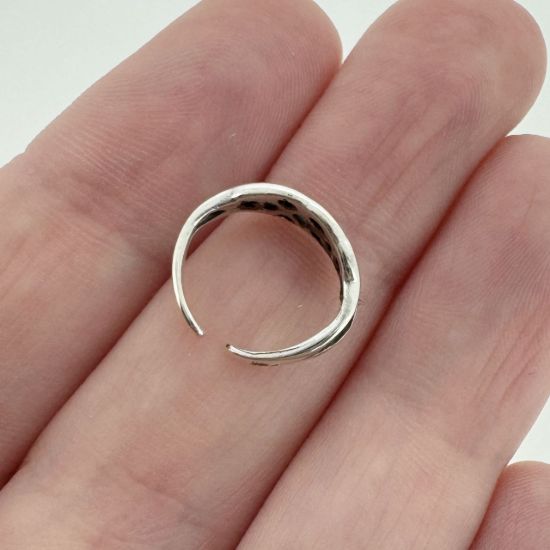 Wholesale 925 Sterling Silver Celtic Knot/Lattice Adjustable Toe Ring