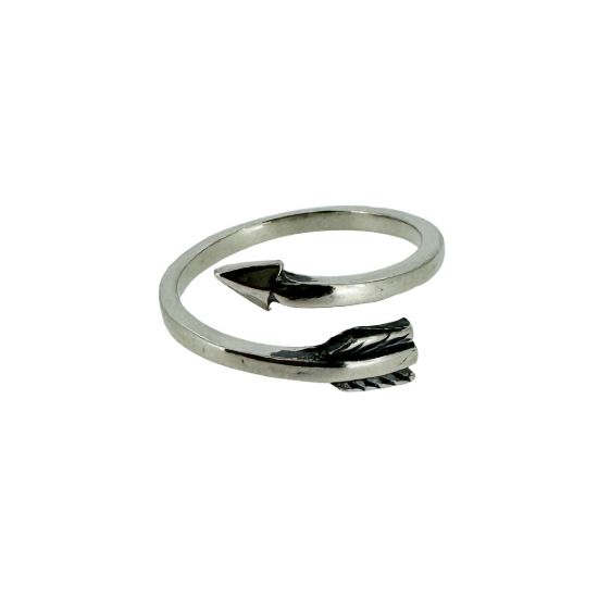 Wholesale 925 Sterling Silver Arrow Adjustable Toe Ring