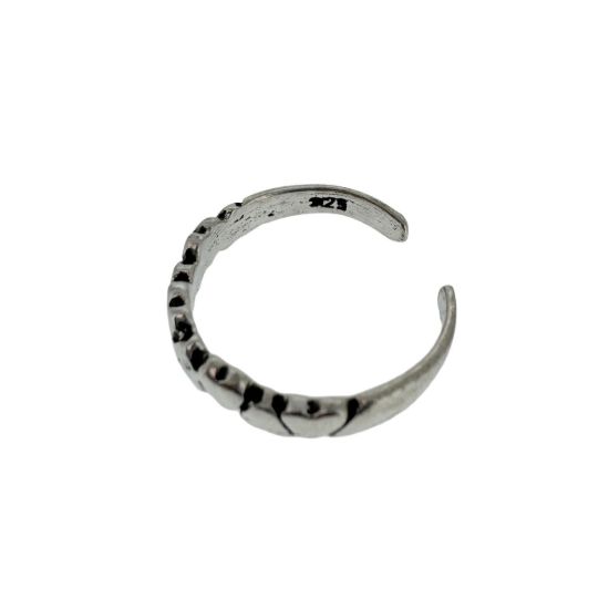 Wholesale 925 Sterling Silver Hearts Adjustable Toe Ring