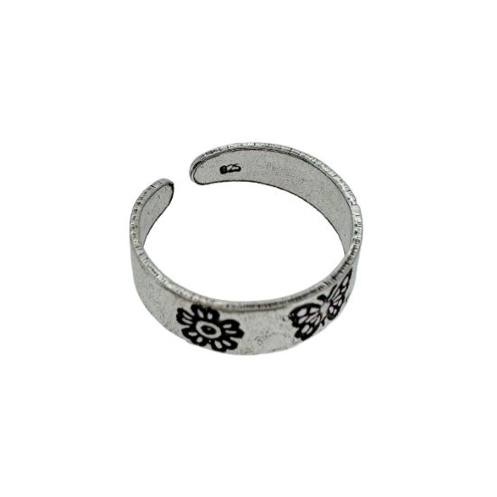 Wholesale 925 Sterling Silver Butterfly Adjustable Toe Ring